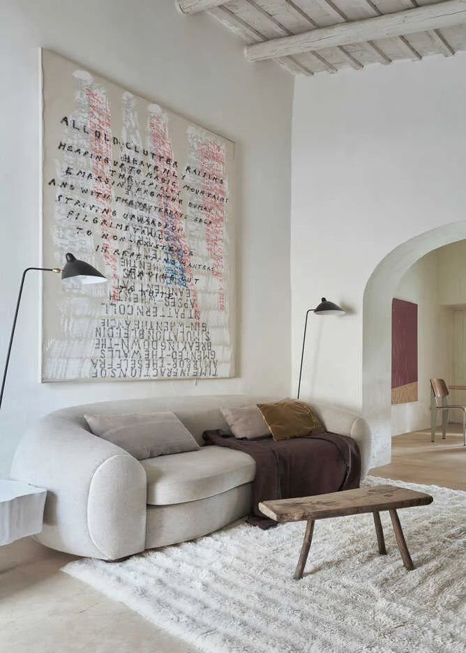 Lorena Canals Wollteppich Dunes - Sheep White | 240x170cm