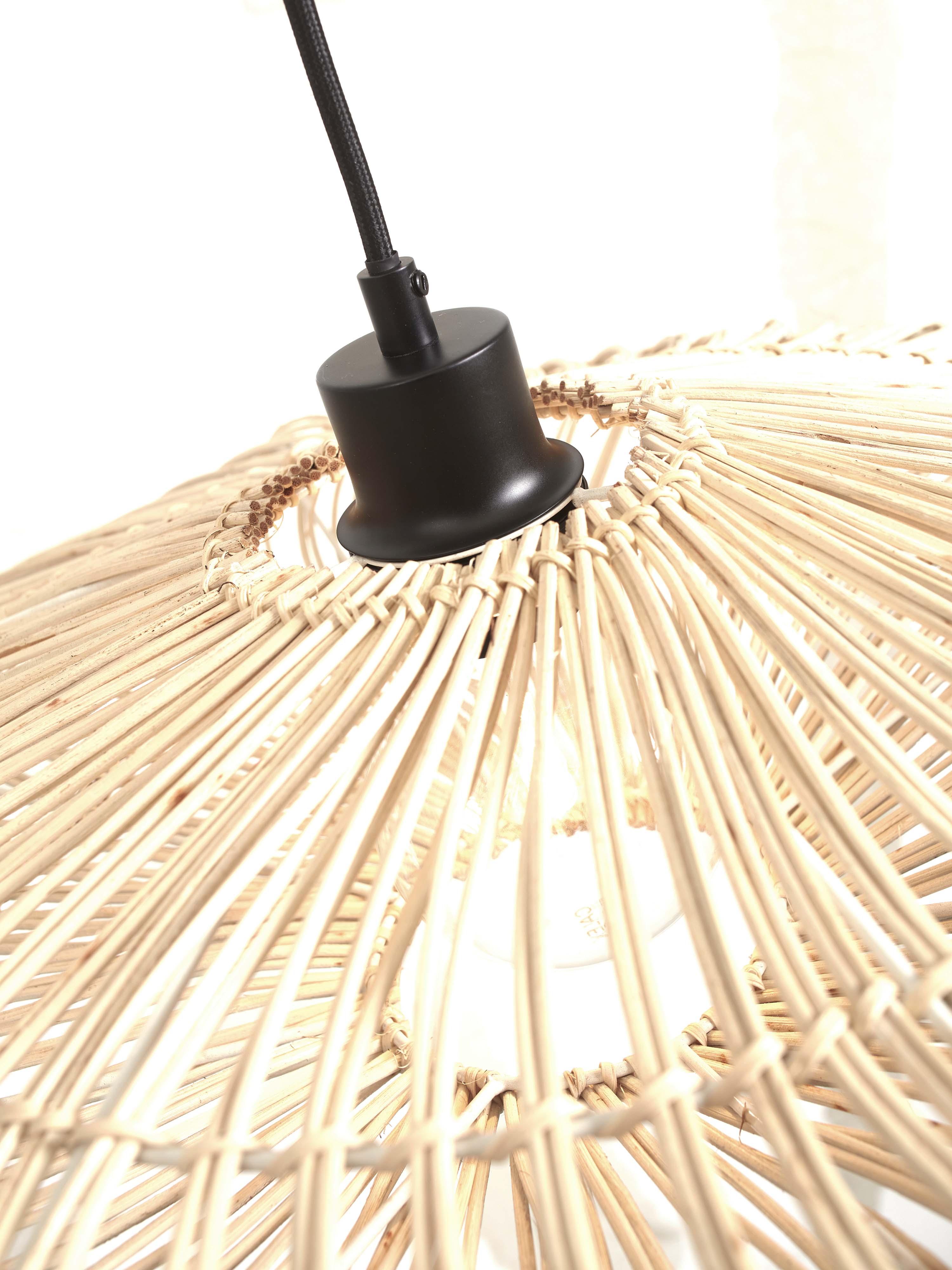 Good&Mojo Stehlampe ZANZIBAR weiß | 73x55x176cm