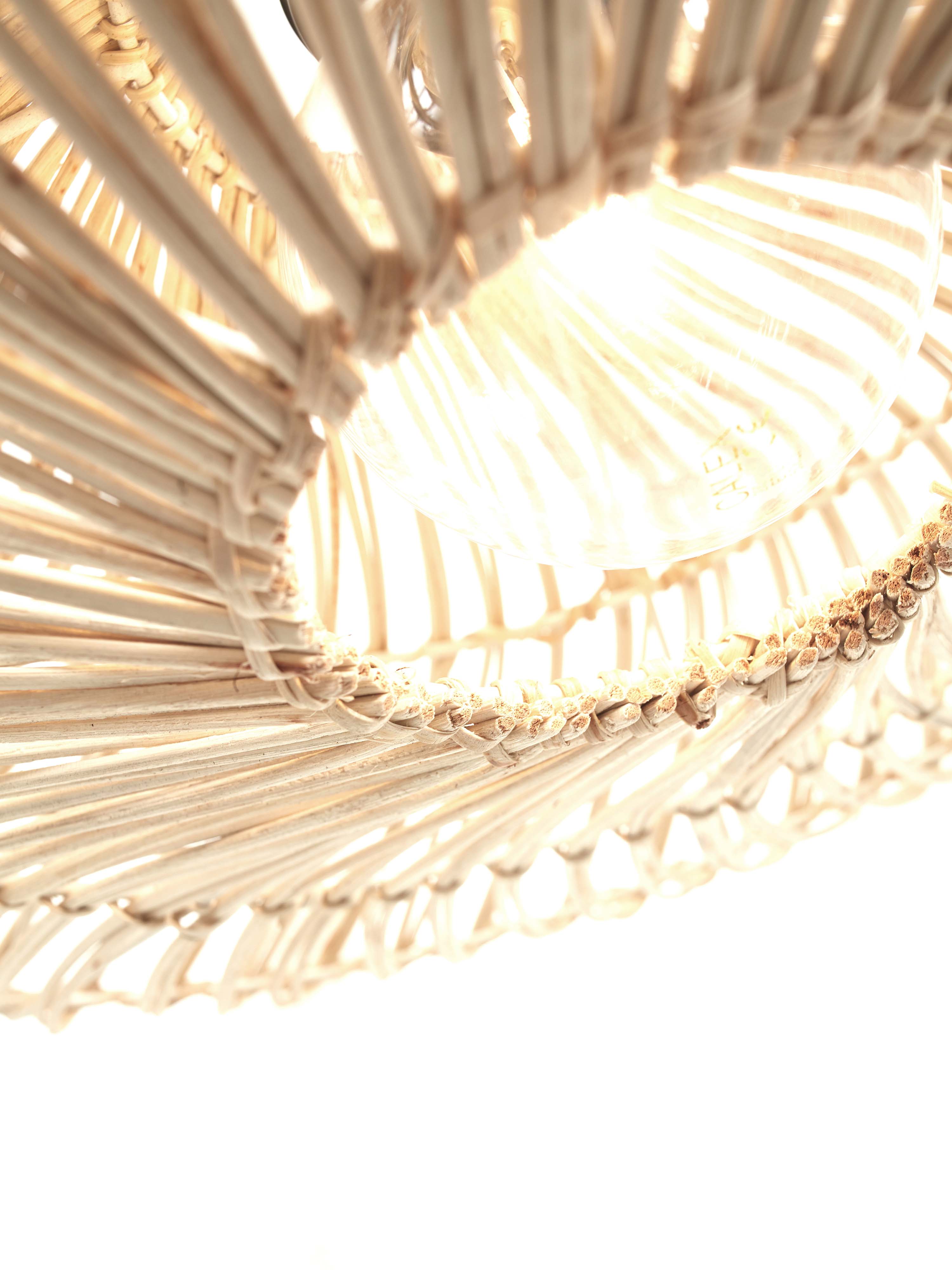 Good&Mojo Stehlampe ZANZIBAR weiß | 73x55x176cm