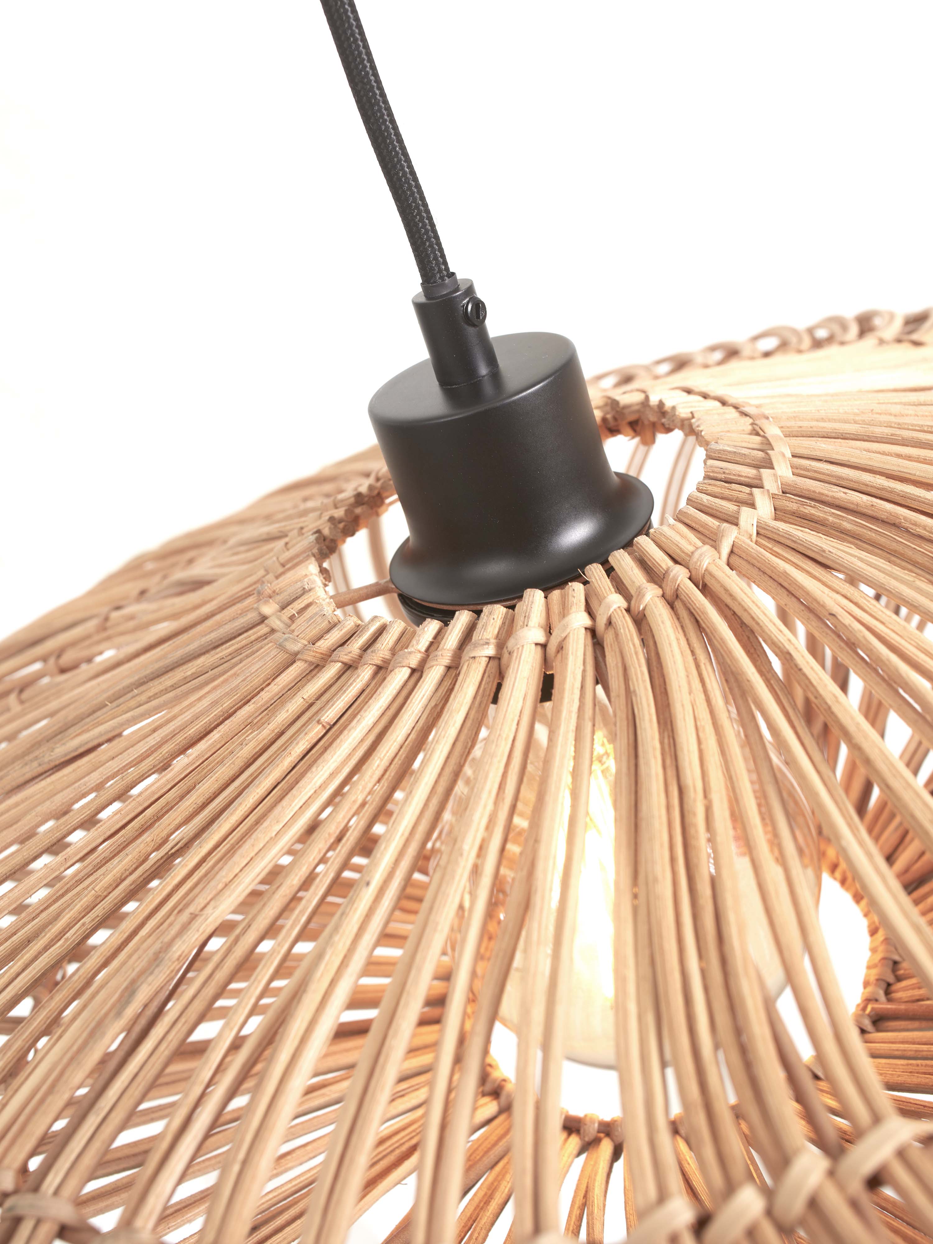 Good&Mojo Stehlampe ZANZIBAR braun | 63x40x150cm