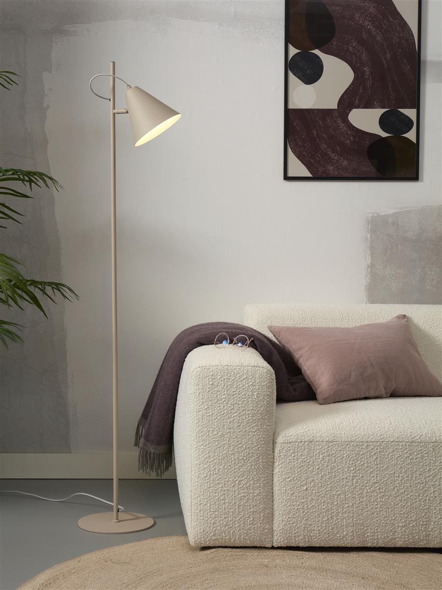 It's about RoMi Stehlampe LISBON sandfarben | 25x35,5x151cm