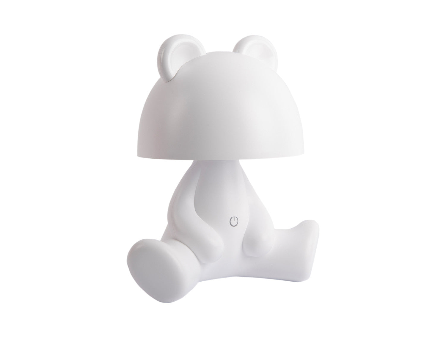 Leitmotiv Tischlampe BEAR weiß | 17x27 cm