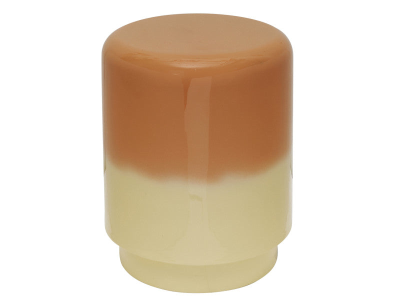 Leitmotiv Beistelltisch BORRAR OCHRE YELLOW & SOFT YELLOW gelb | Ø35x45cm