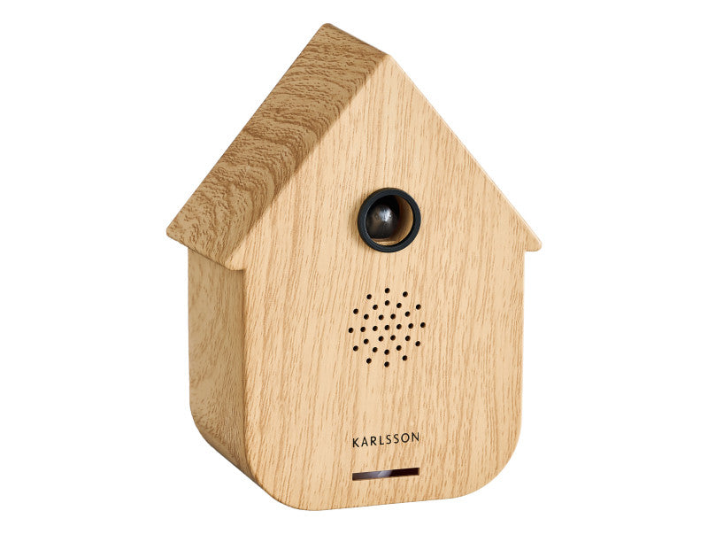 Karlsson Sound BOX MODERN CUCKOO light wood | 7,5x11,5x5cm