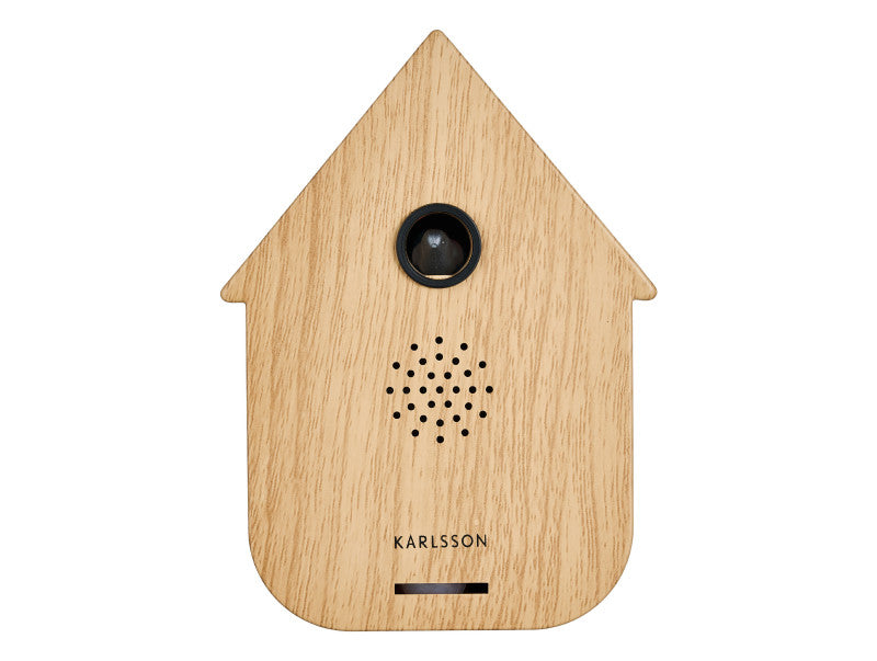 Karlsson Sound BOX MODERN CUCKOO light wood | 7,5x11,5x5cm
