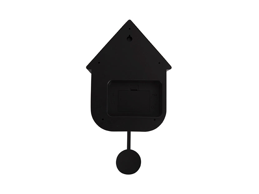 Karlsson Kuckucksuhr MODERN CUCKOO schwarz | 8,5x21,5x41 cm