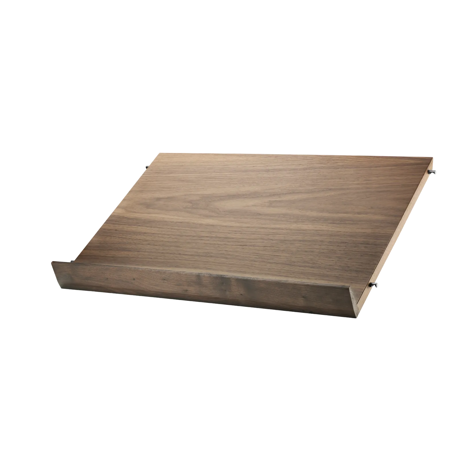 String Furniture Zeitschriftenablage Holz B58 x T30 x H15, Walnuß