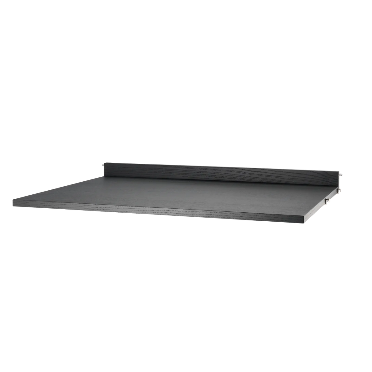 String Furniture Schreibtisch B78 x T58, Schwarz gebeizte Esche