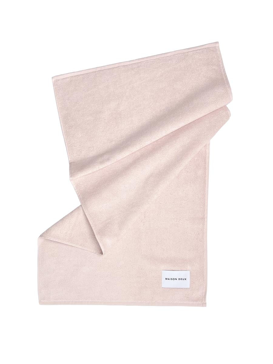 Maison Deux Handtuch SOLID COLOR Soft Pink | 100x50cm