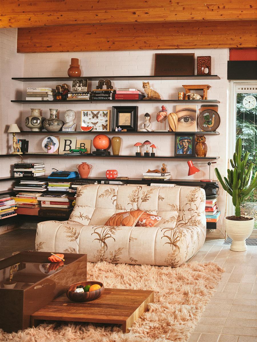 Hkliving LAZY LOUNGE BENCH reeds