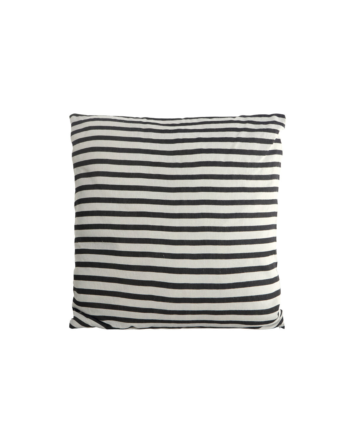 House Doctor Kissenbezug STRIPE schwarz grau | 50x50 cm