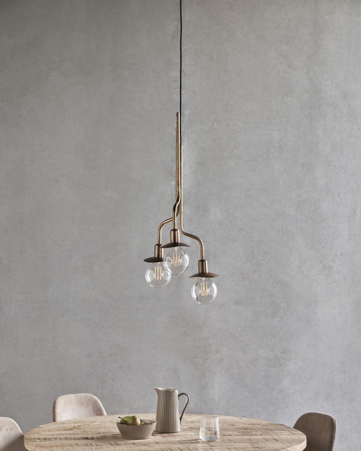 House Doctor Lampe HANA messing-finish