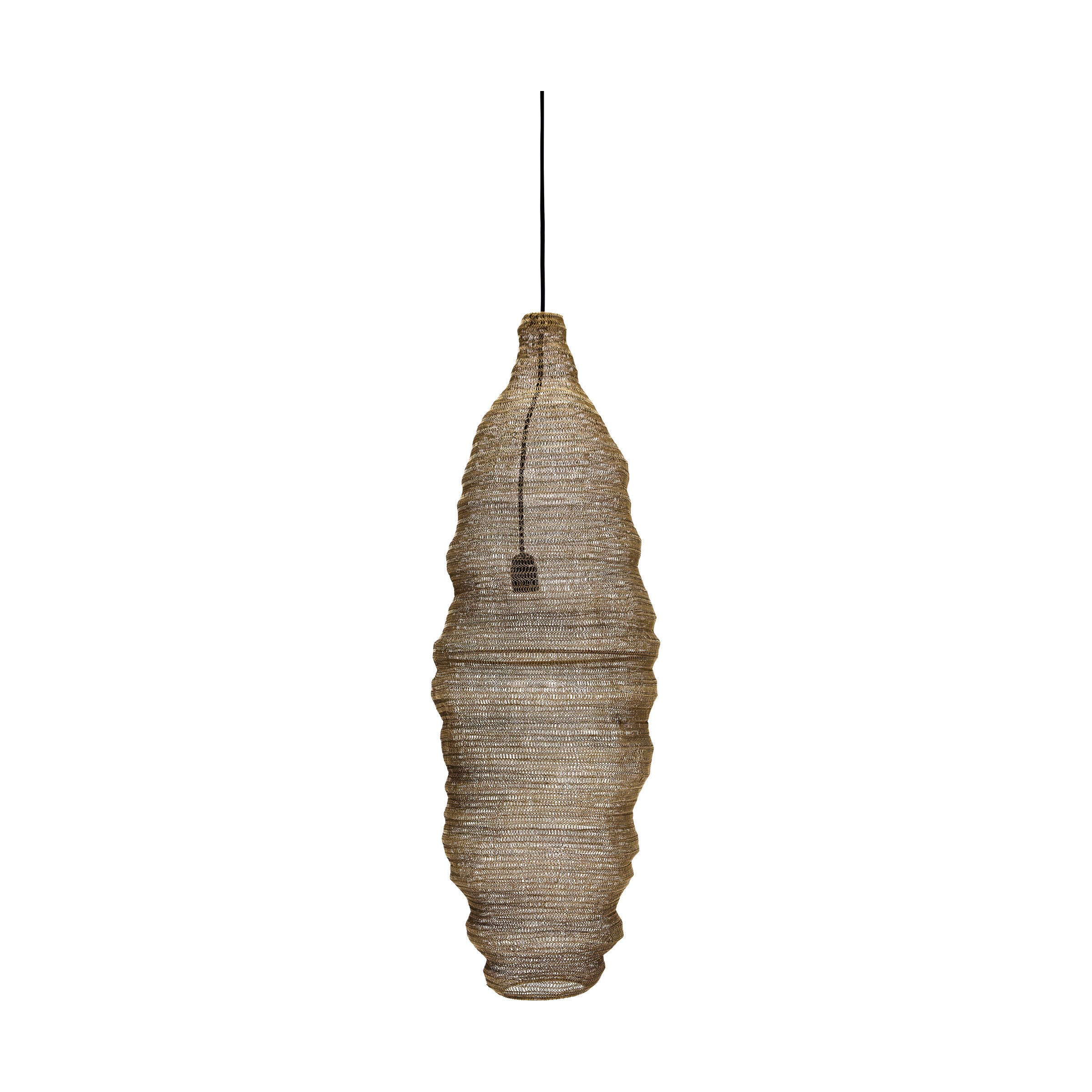 House Doctor Lampe MESH Antik Champagner Silberfinish | 100cm