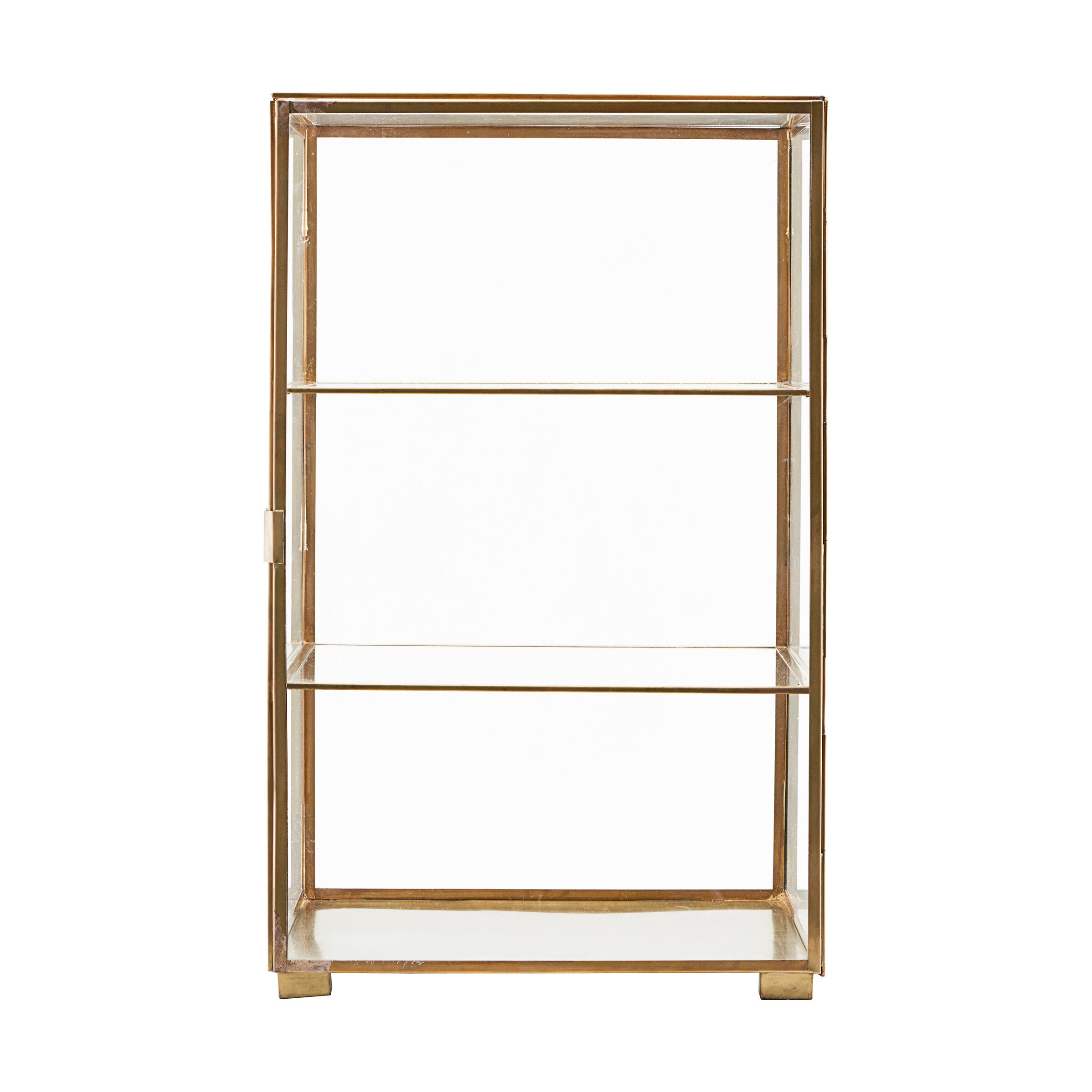 House Doctor Schrank GLASS messing | 35x56,5x35cm