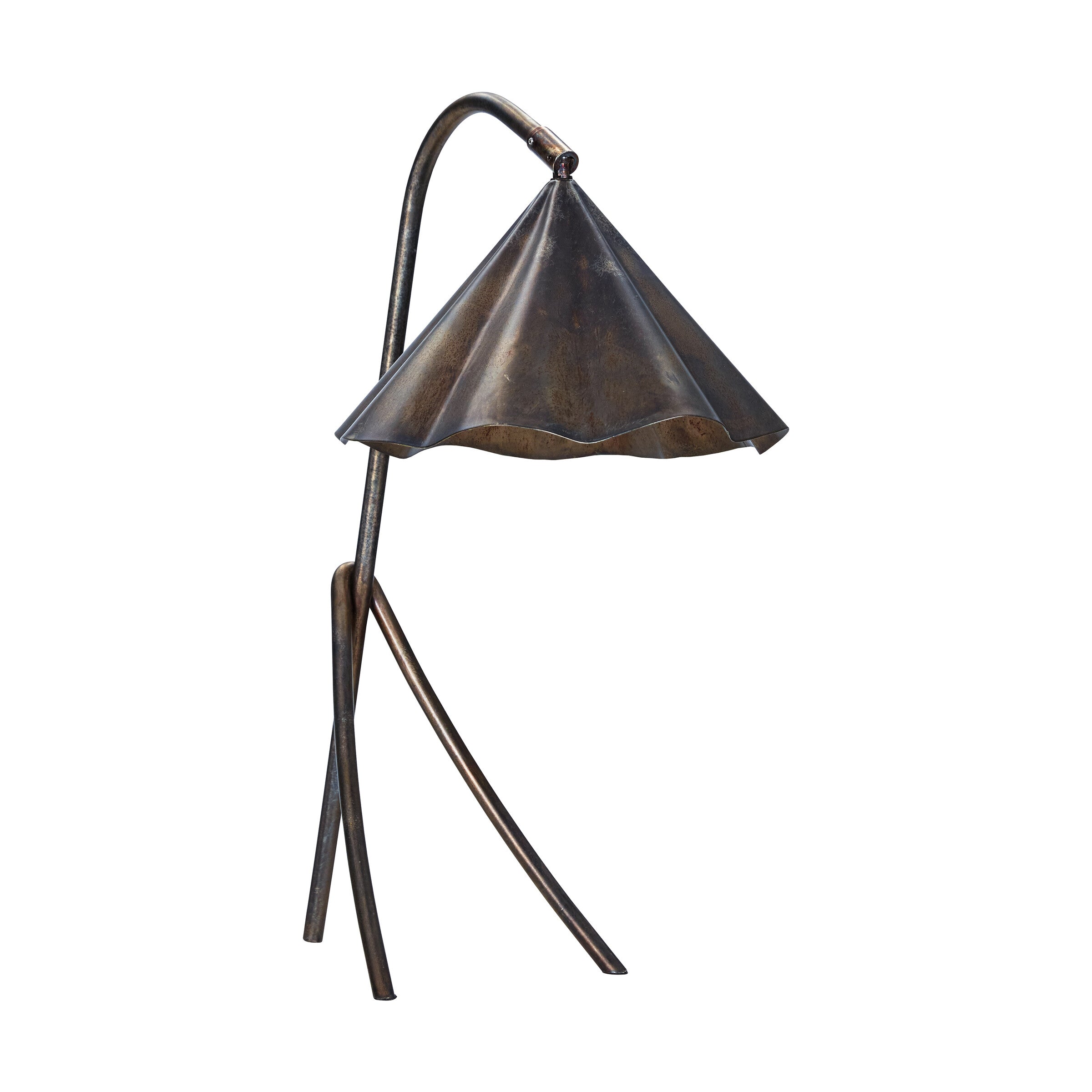 House Doctor Tischlampe FLOLA antikbraun