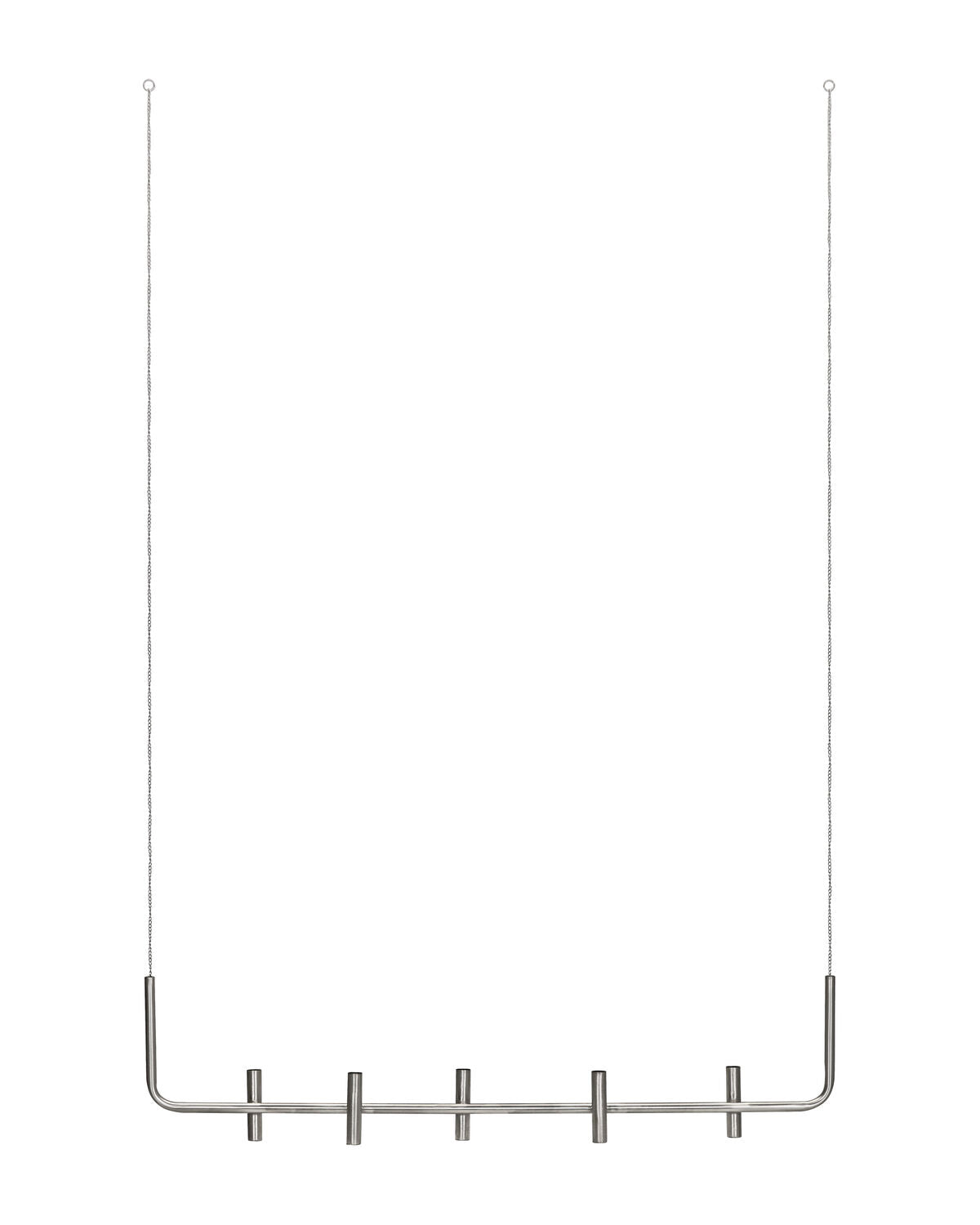 House Doctor Kerzenständer MAXI antiksilber-Finish | 102cm