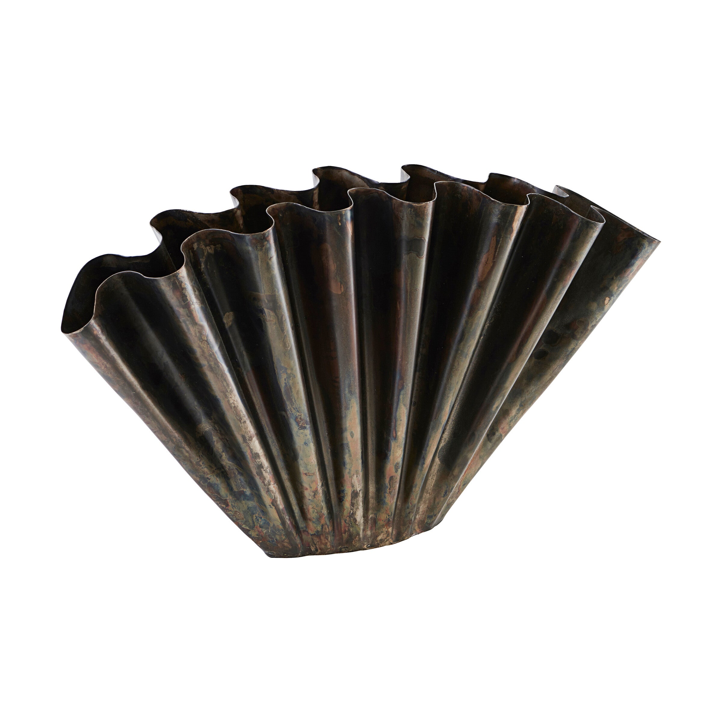 House Doctor Vase Flood antikes braun