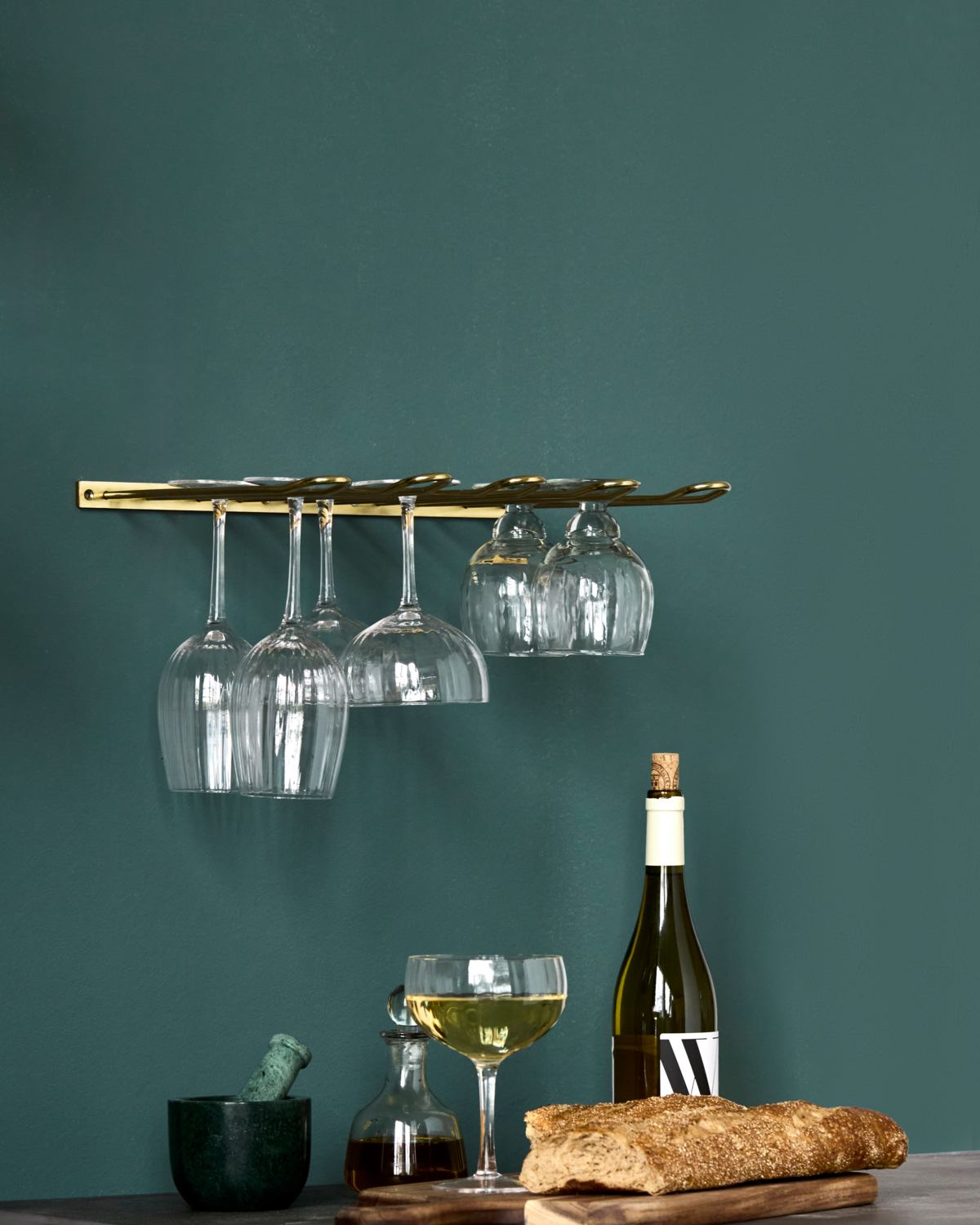 House Doctor Glasregal STILIO antikgold-finish