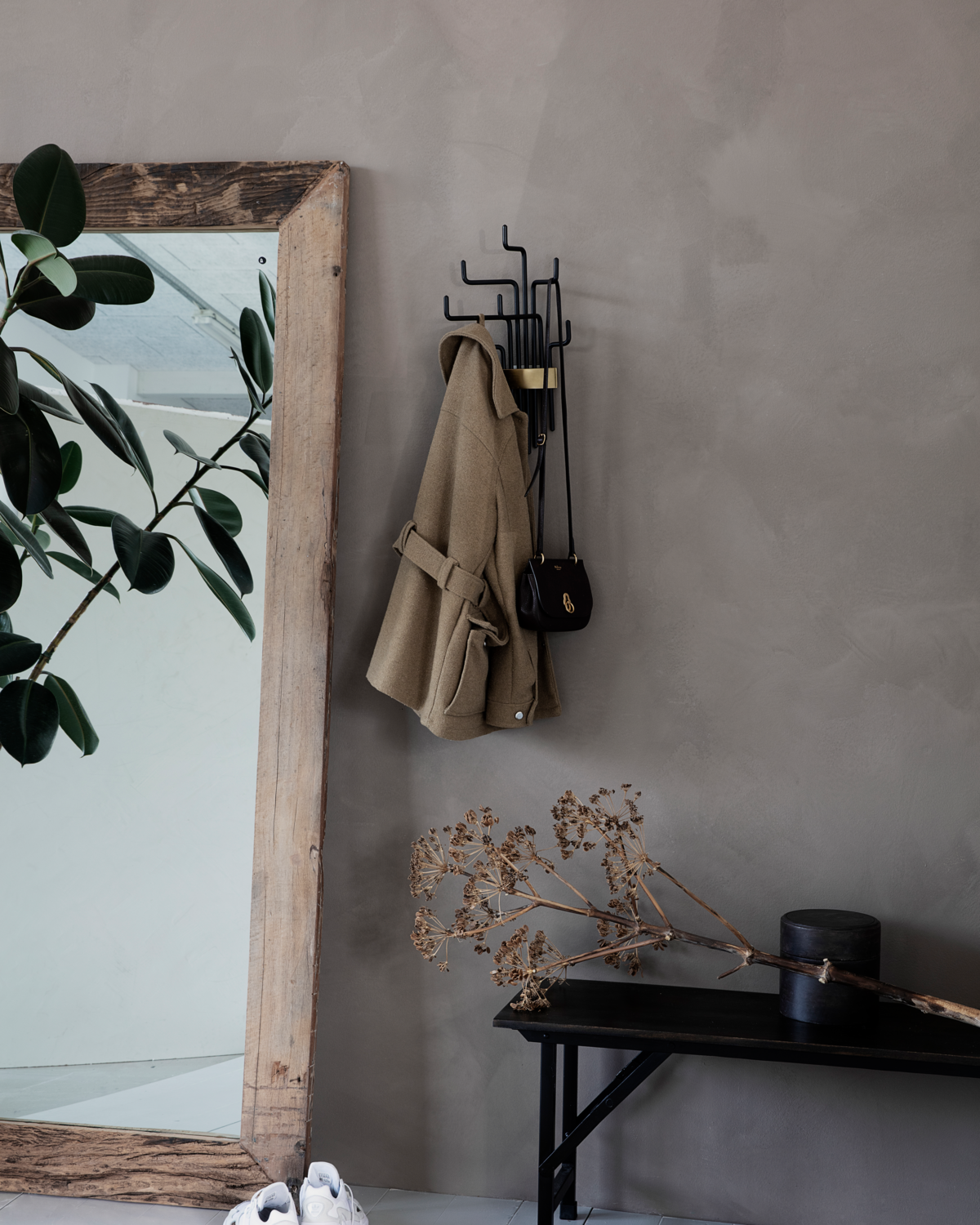 House Doctor Haken PIPES schwarz