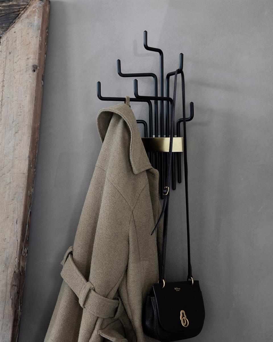 House Doctor Haken PIPES schwarz