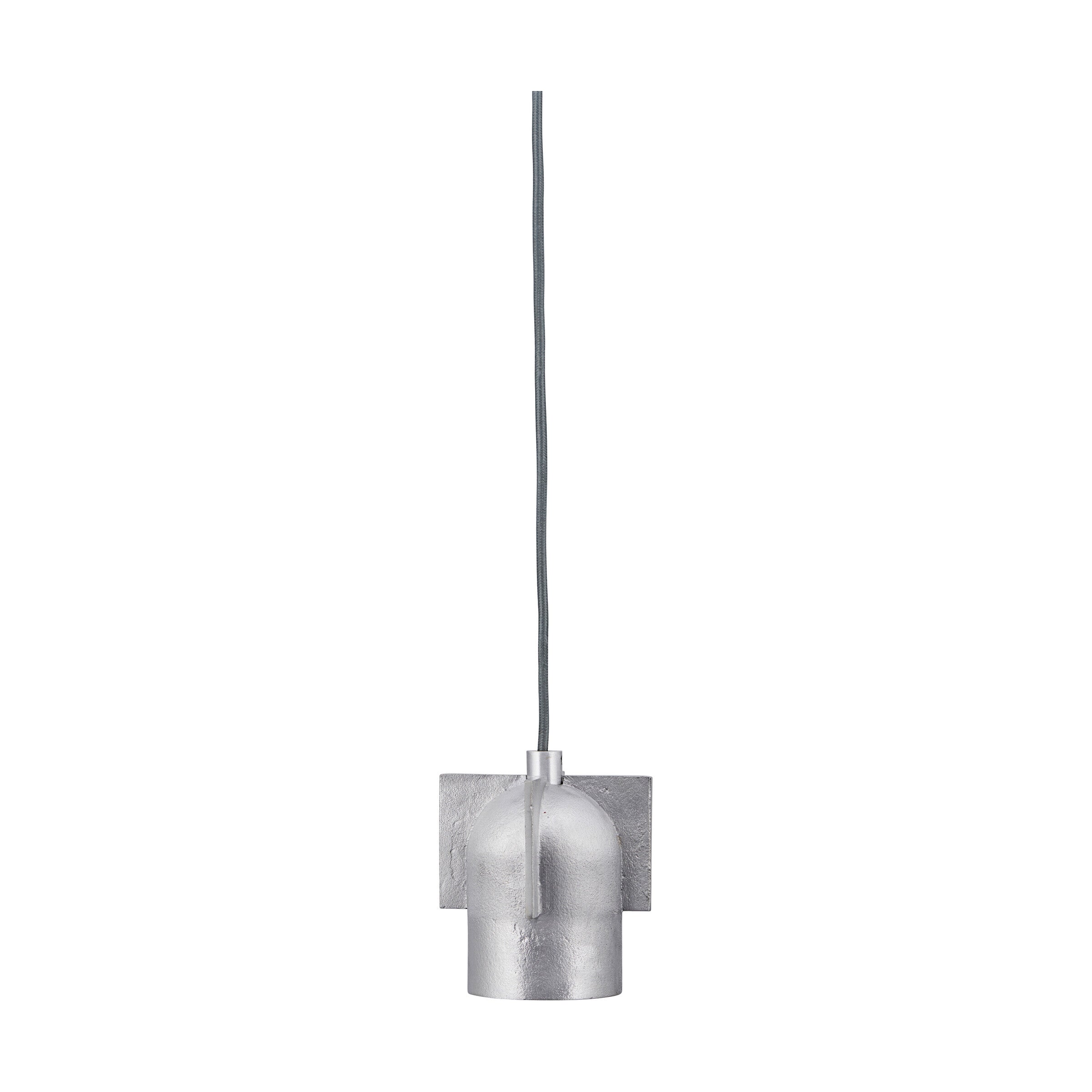 House Doctor Lampe AKOLA V1 gebürstetes Silber