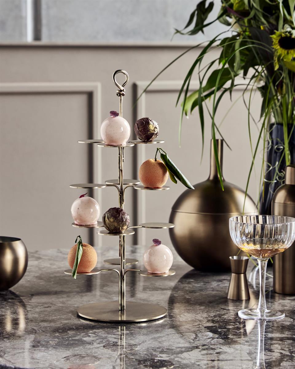 House Doctor Tisch-Ständer SENY antike messing