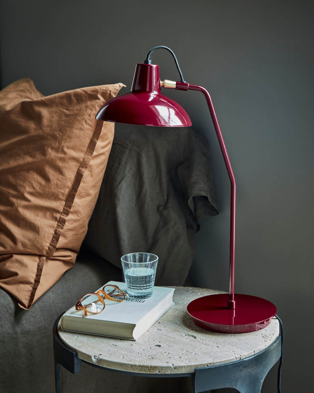 House Doctor Tischlampe DESK rot