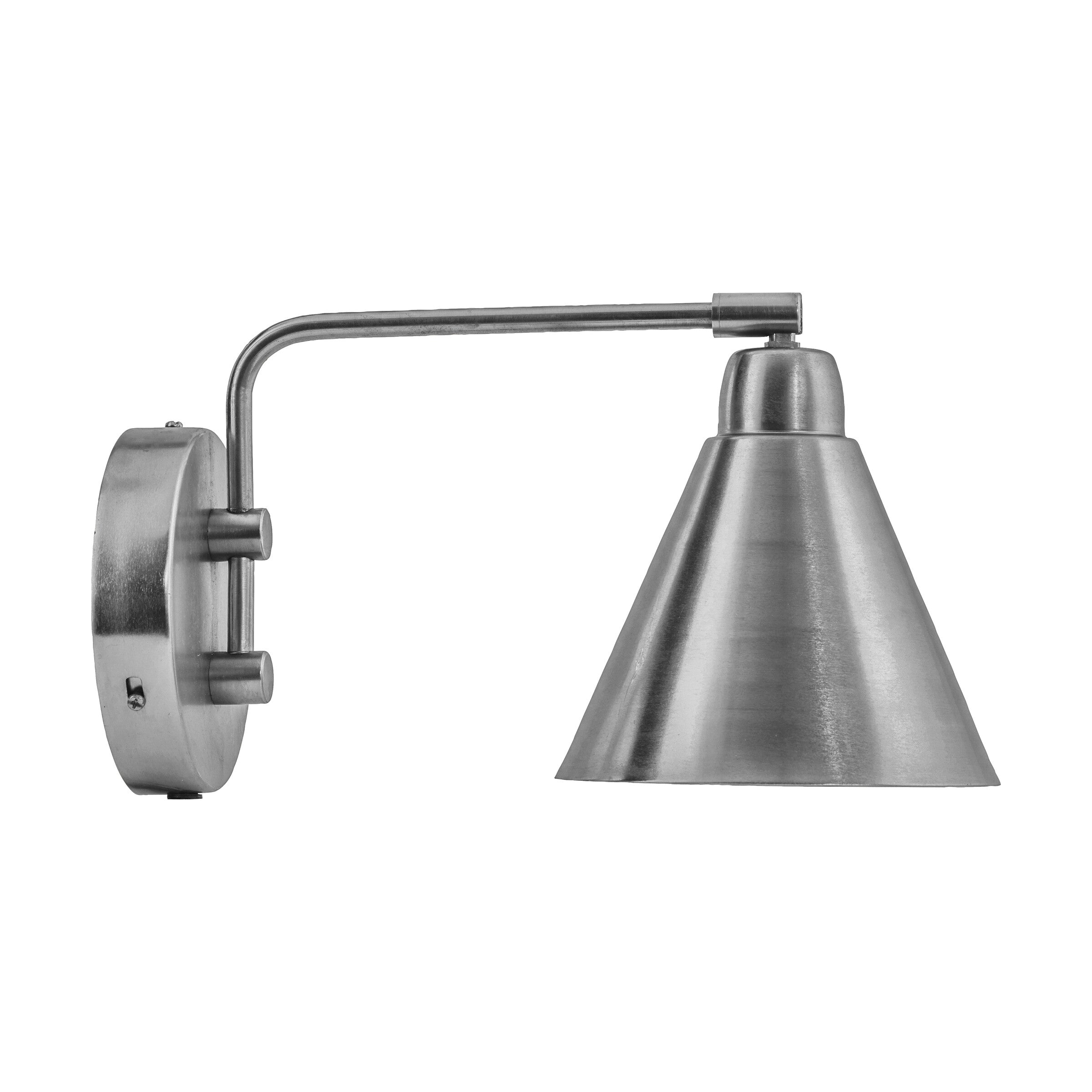House Doctor Wandleuchte GAME gebürstetes silber | 30x18cm