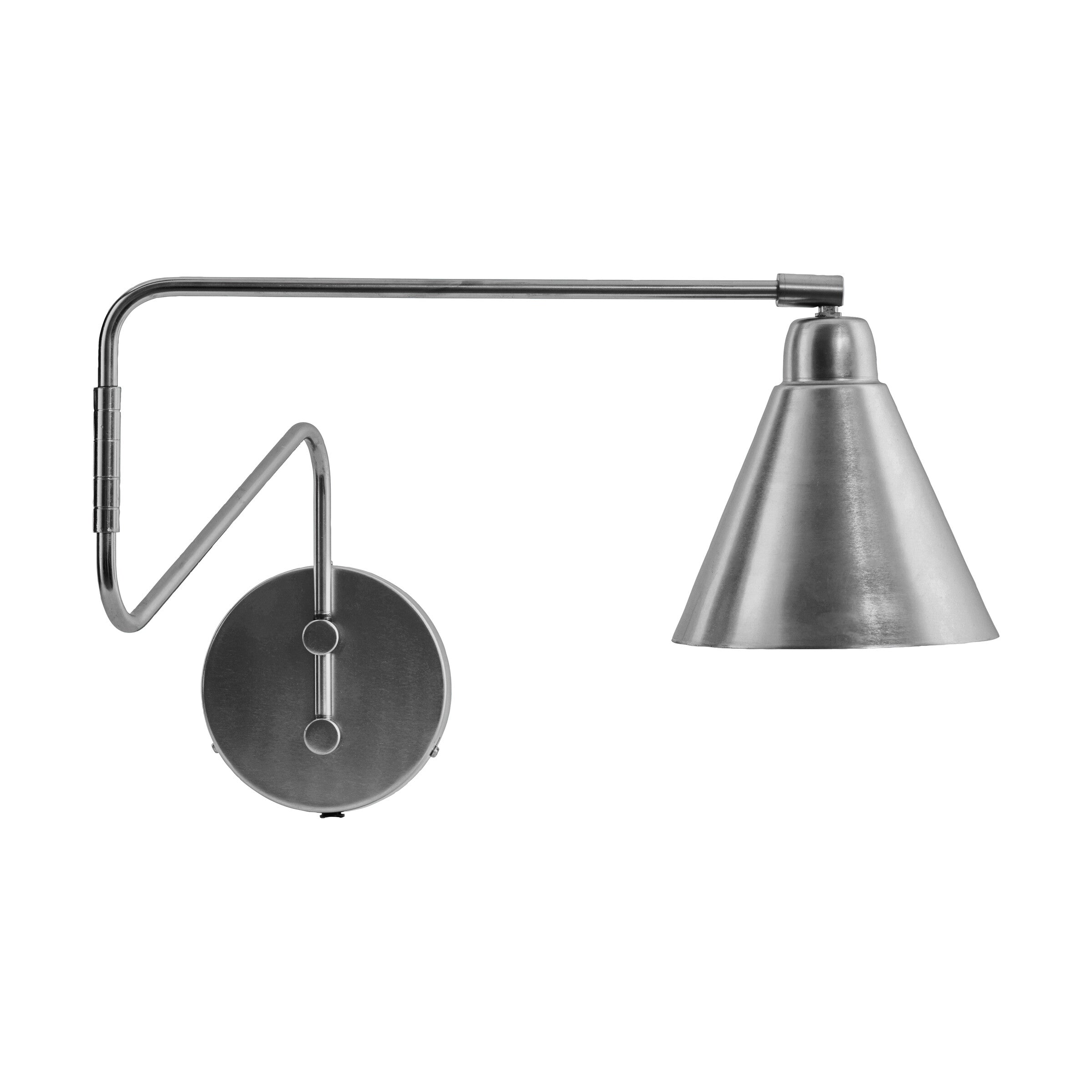 House Doctor Wandleuchte GAME gebürstetes silber | 76x27cm
