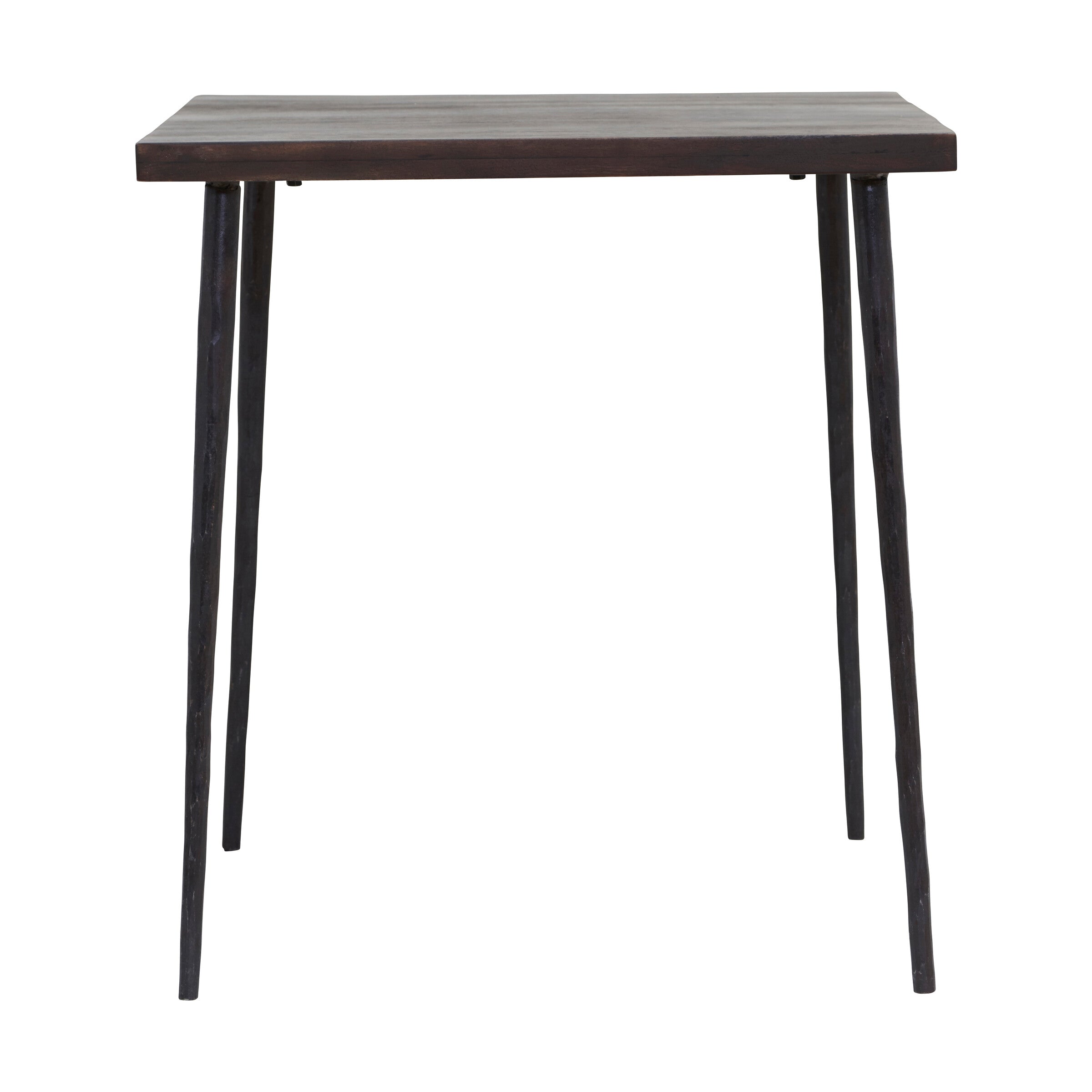 House Doctor Tisch SLATED Eisen schwarz