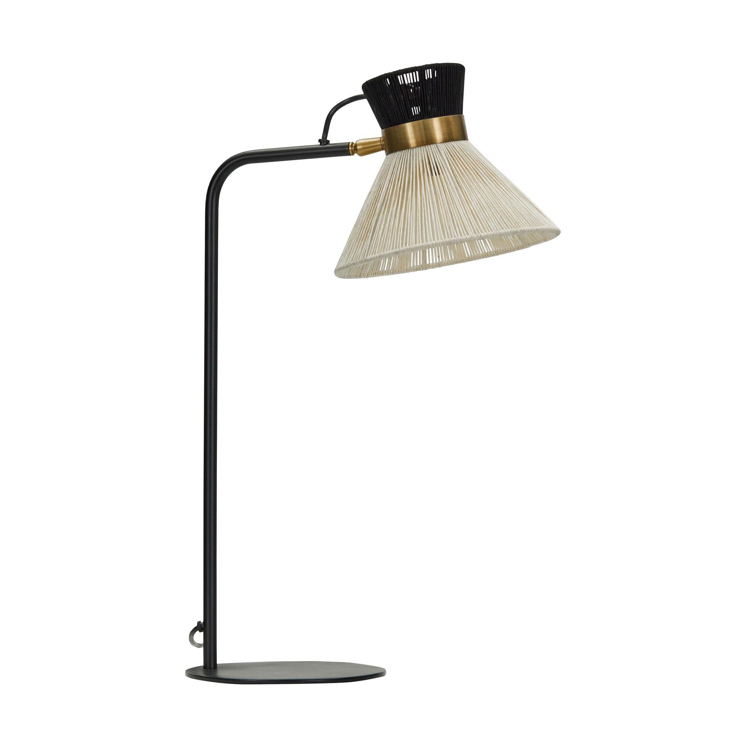 House Doctor Tischlampe CORD schwarz