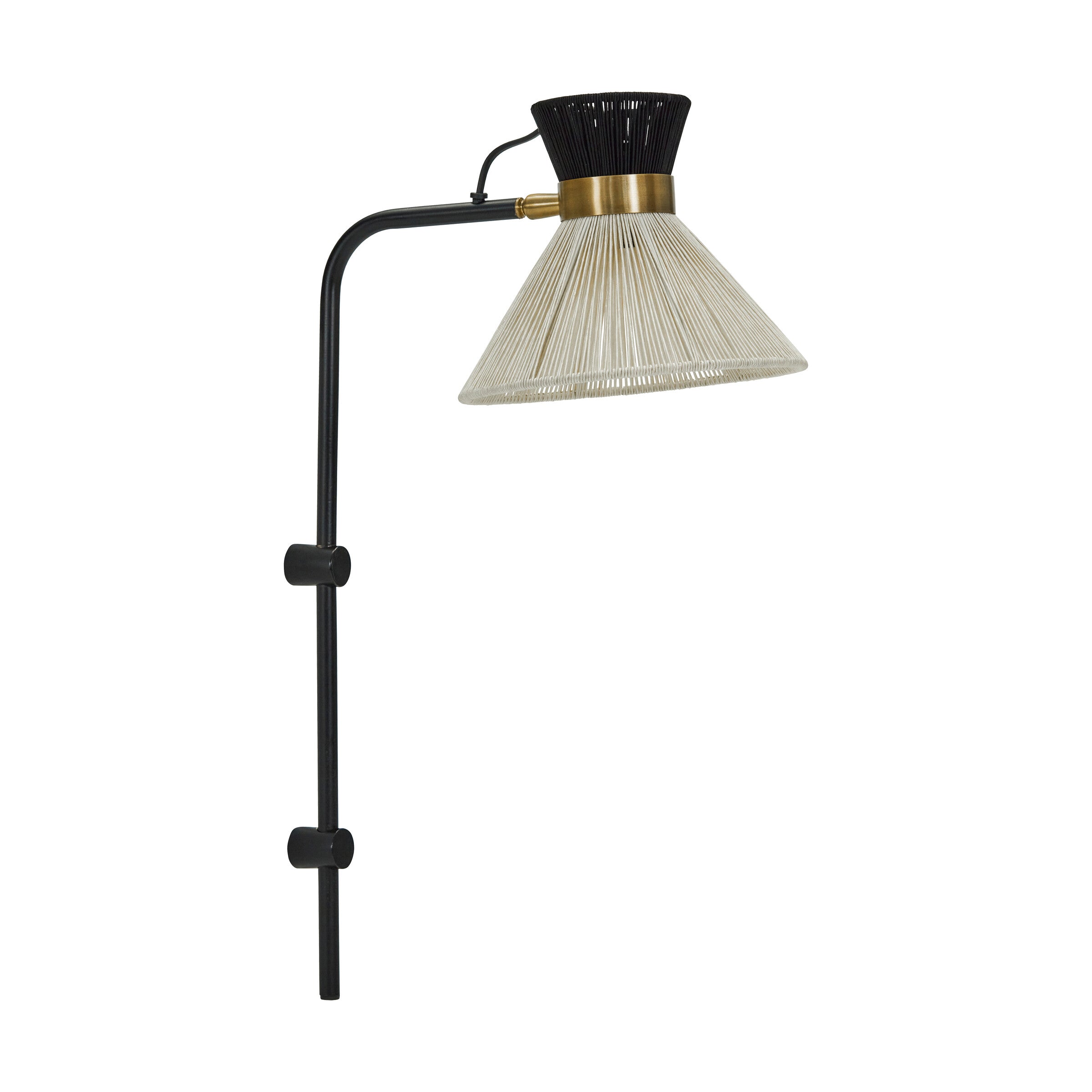 House Doctor Wandleuchte CORD schwarz