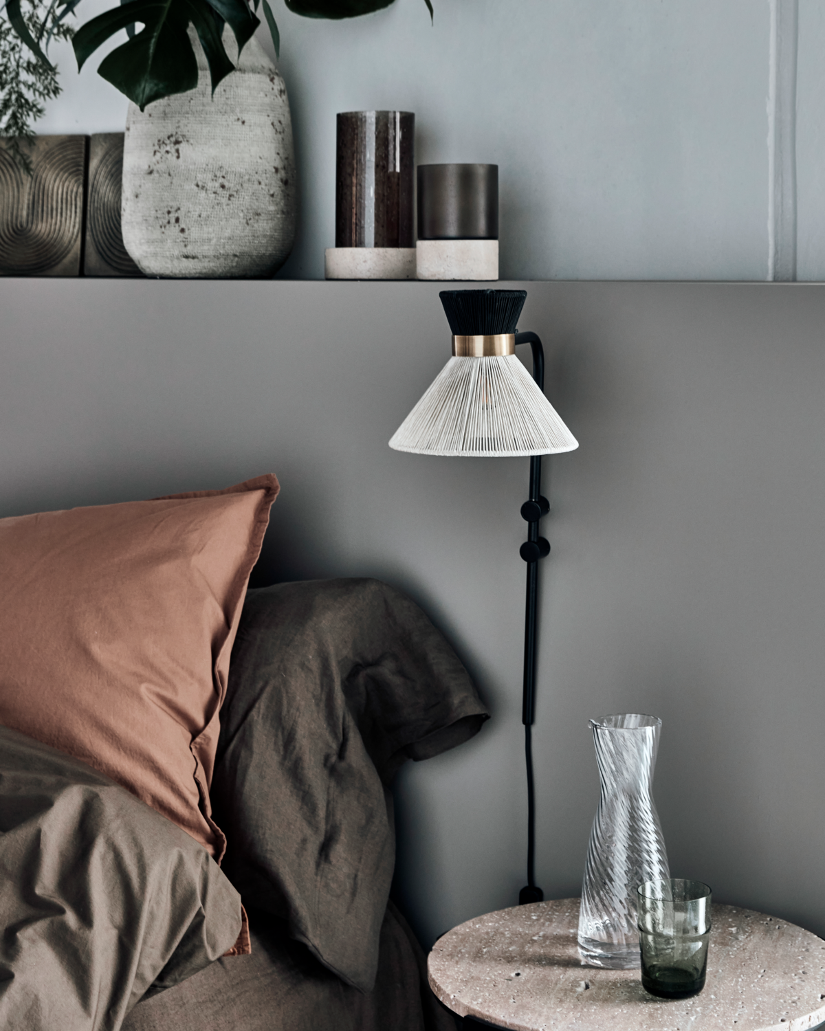 House Doctor Wandleuchte CORD schwarz
