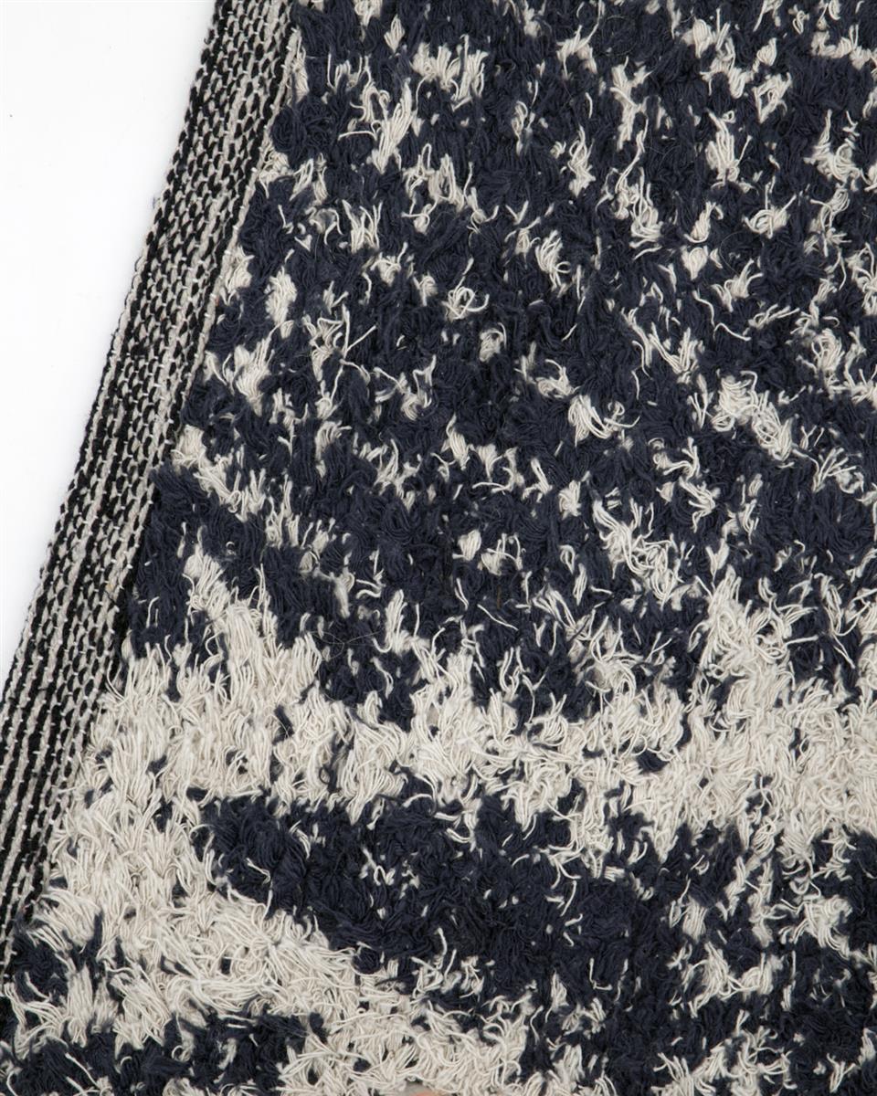 House Doctor Teppich KIN schwarz, off-white