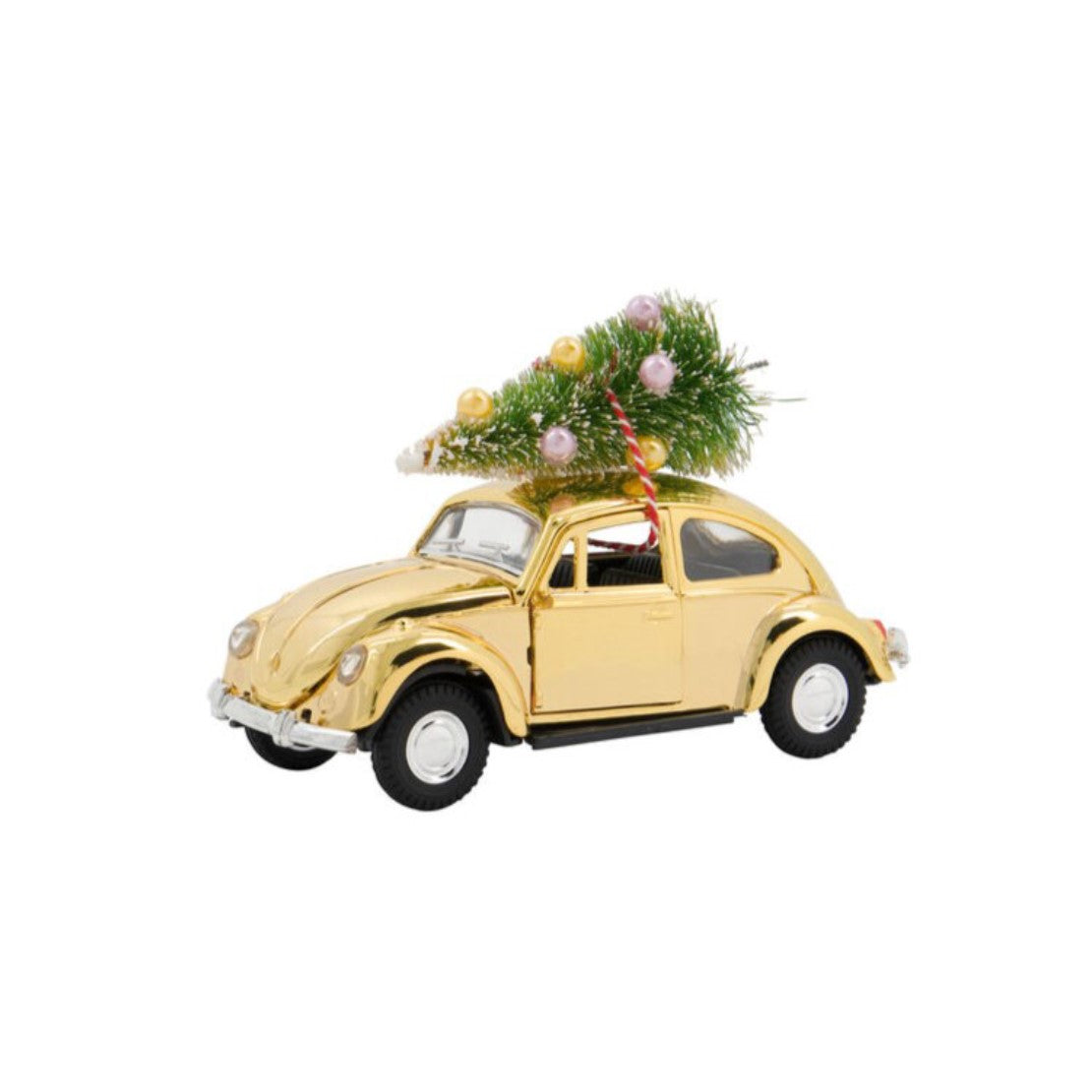 House Doctor Dekoration XMAS CAR gold | 5x8x12,5 cm