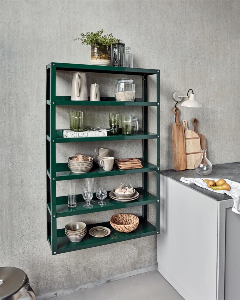 House Doctor Regal USE dunkelgrün