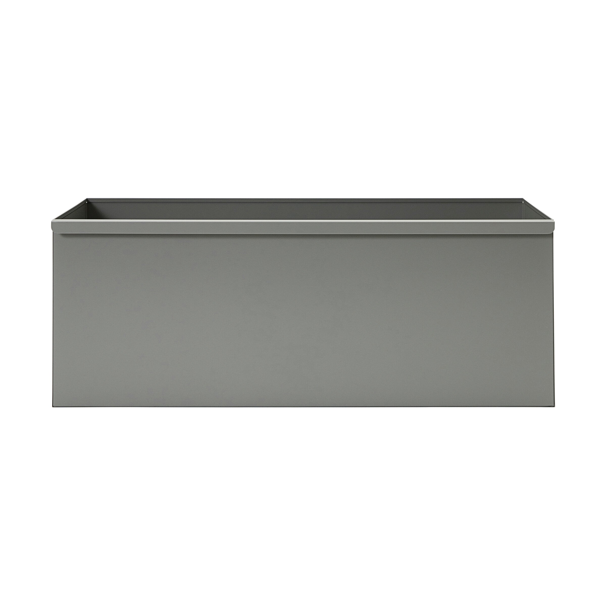 House Doctor Aufbewahrungslösung für Regal HDRACK Stahl grau | 78x30cm