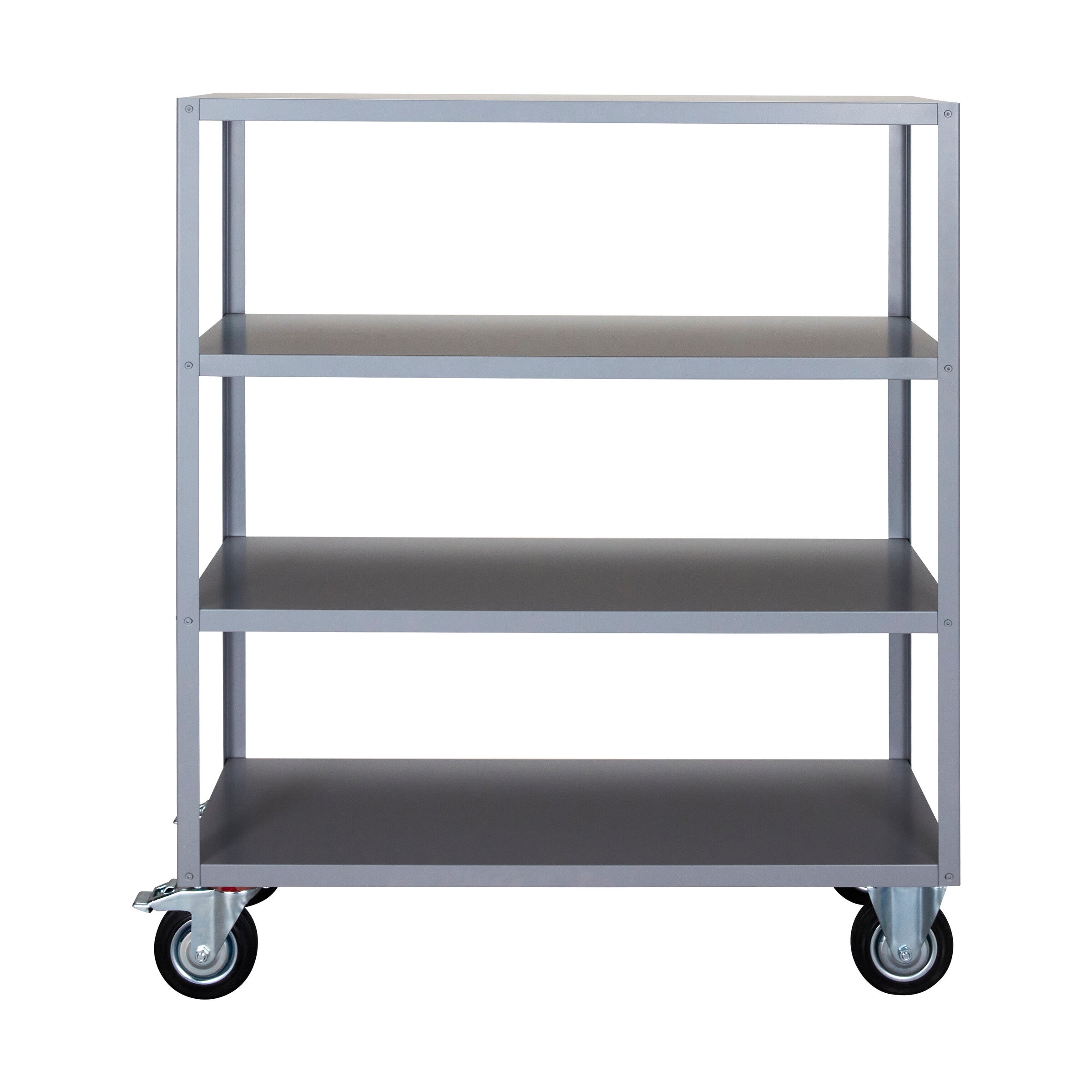 House Doctor Regal mit 4 Rollen HDTROLLEY Stahl grau | 120x140cm