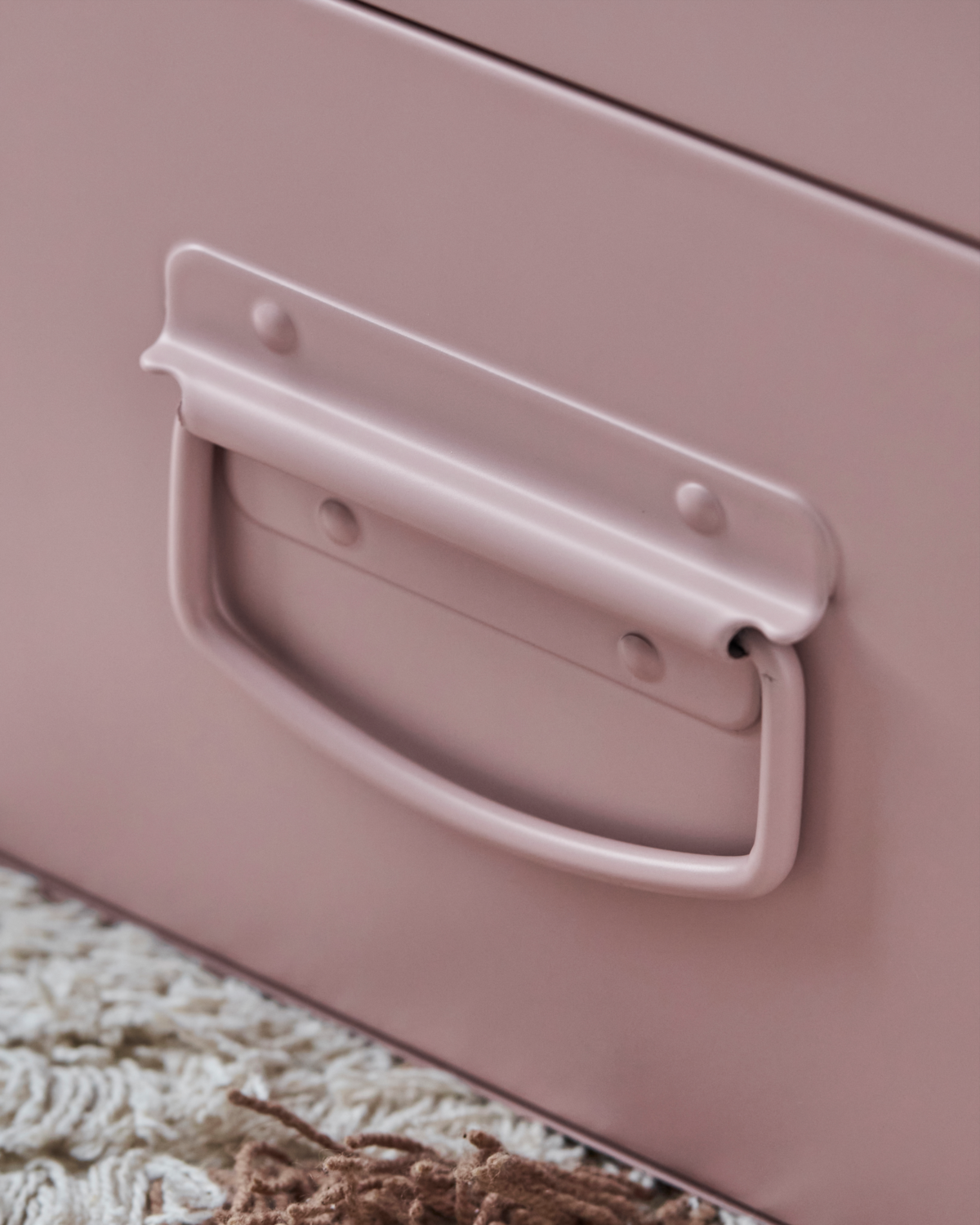 House Doctor Aufbewahrungsboxen METAL beige, rosa