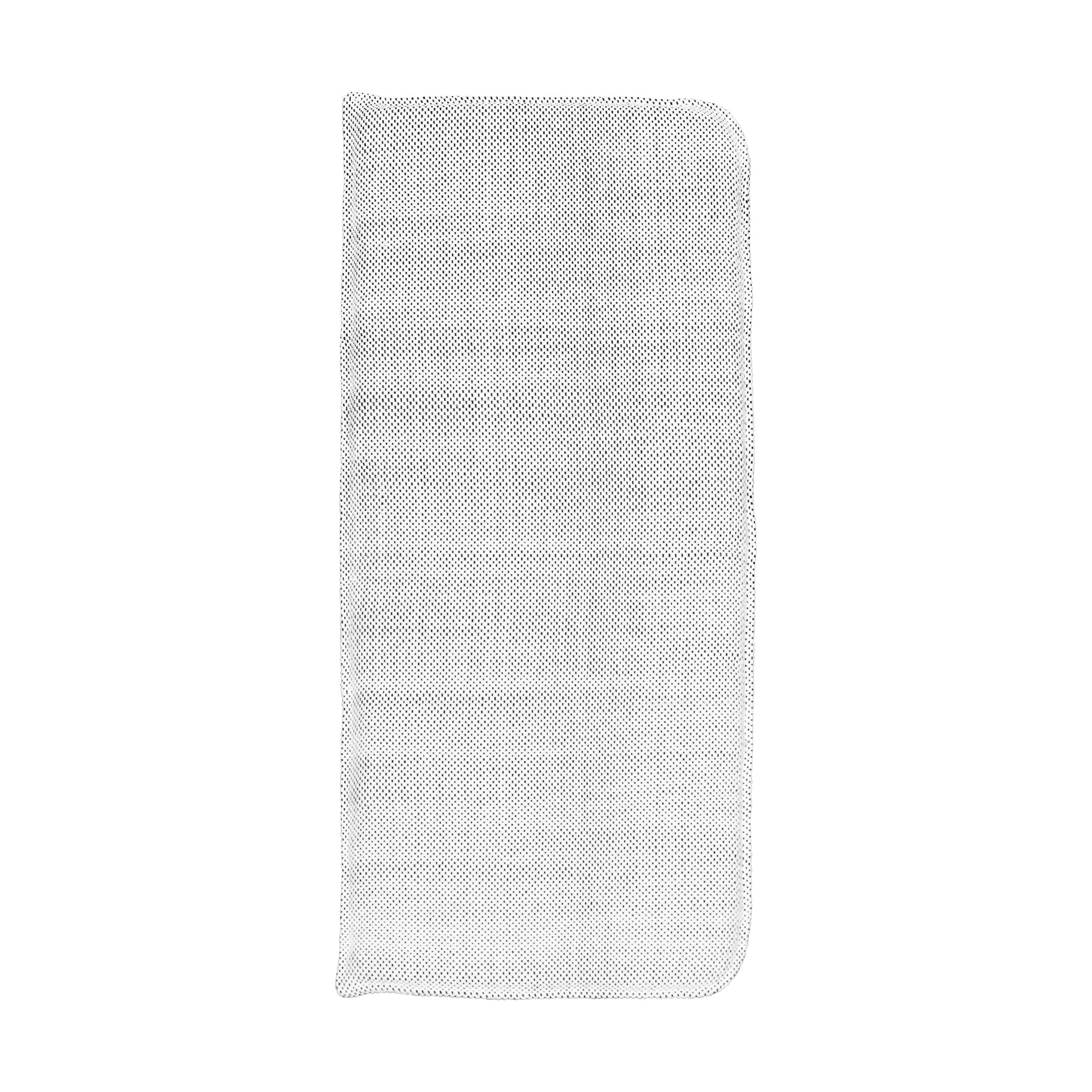 House Doctor Sitzkissen mit Füllung CUUN schwarz/weiß