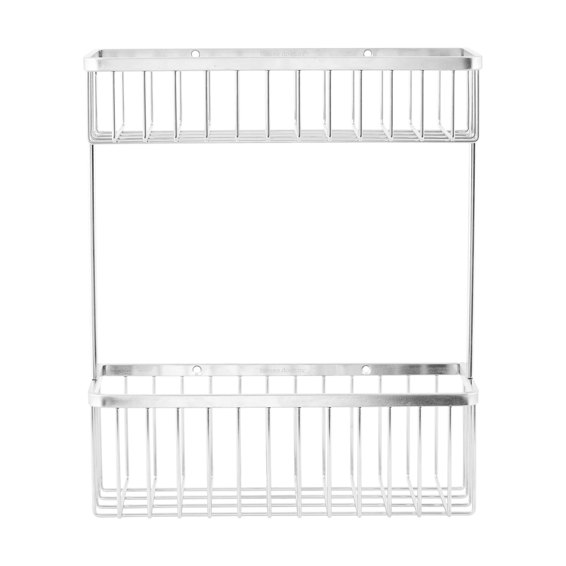 House Doctor Korb BATH DOUBLE silber