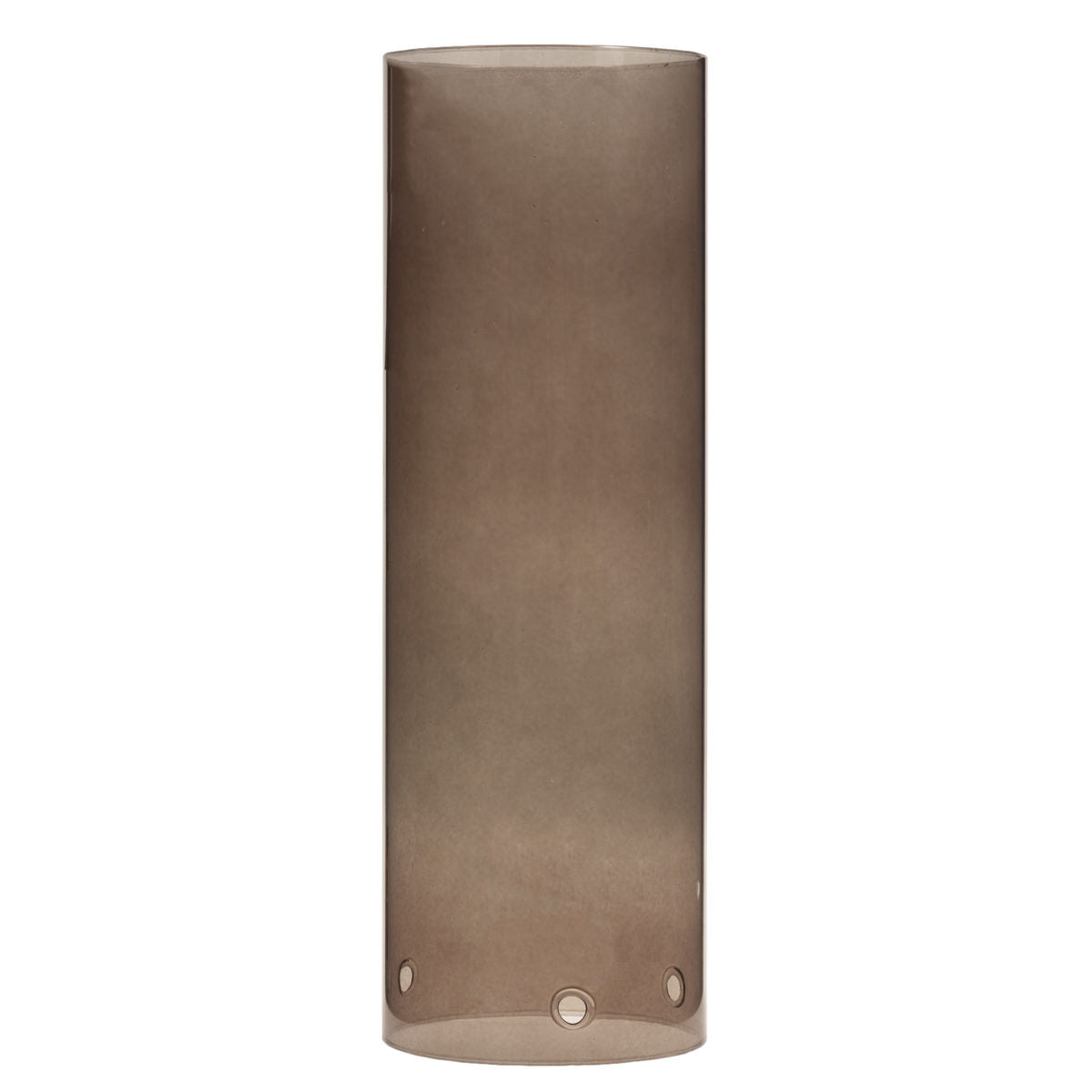 Storefactory Glaszylinder STORM gerade braun | Ø 13x38 cm