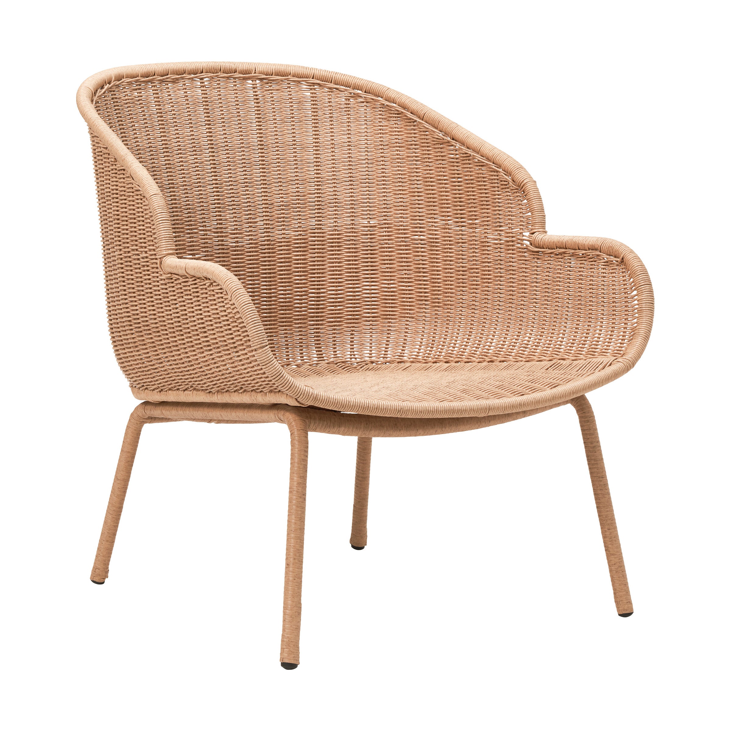 House Doctor Lounge-Sessel HAPUR natur