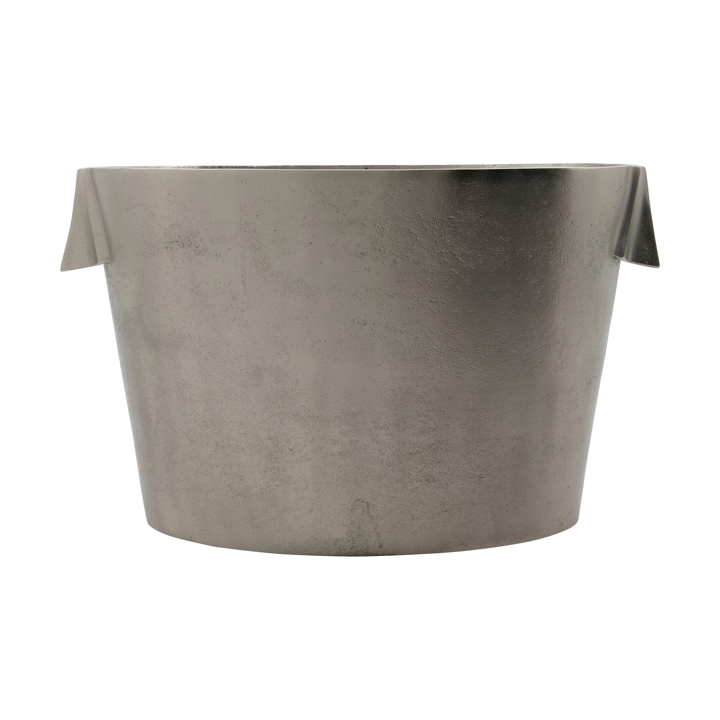 House Doctor Weinkühler BUCK gebürstetes Silber | 32x22x21cm