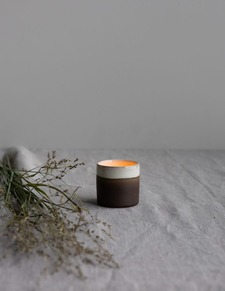 Storefactory Teelichhalter LJUNGARUM S braun glänzend | Ø 6x 6 cm