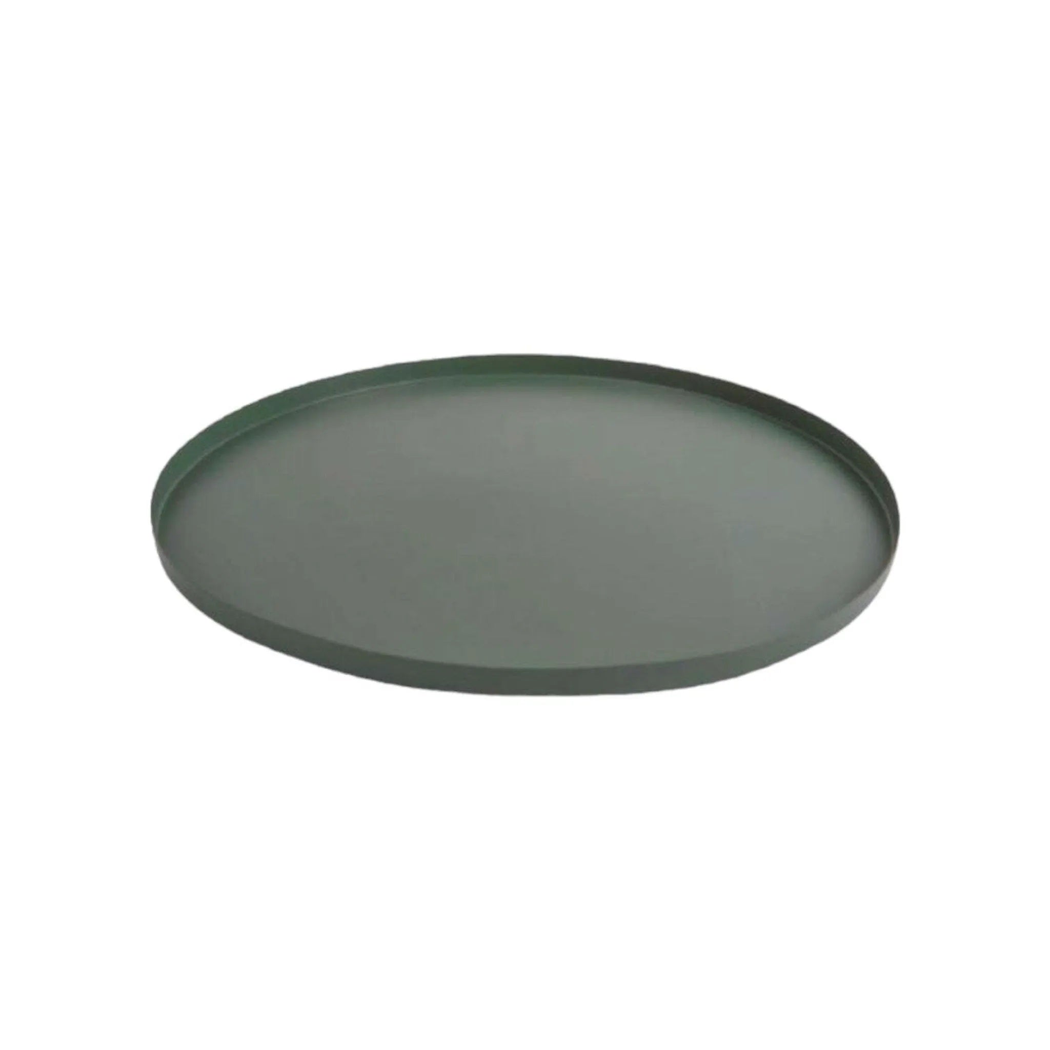 Present Time Tablett SERVIR jungle green | Ø 39,5x1,5 cm