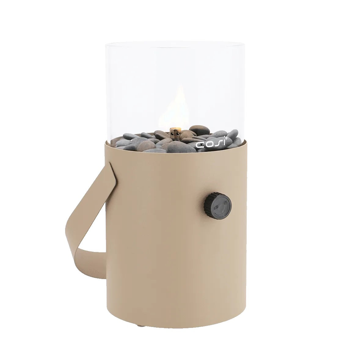 Cosifire Tischfeuer COSISCOOP Original sandy beige| Ø 16x30cm