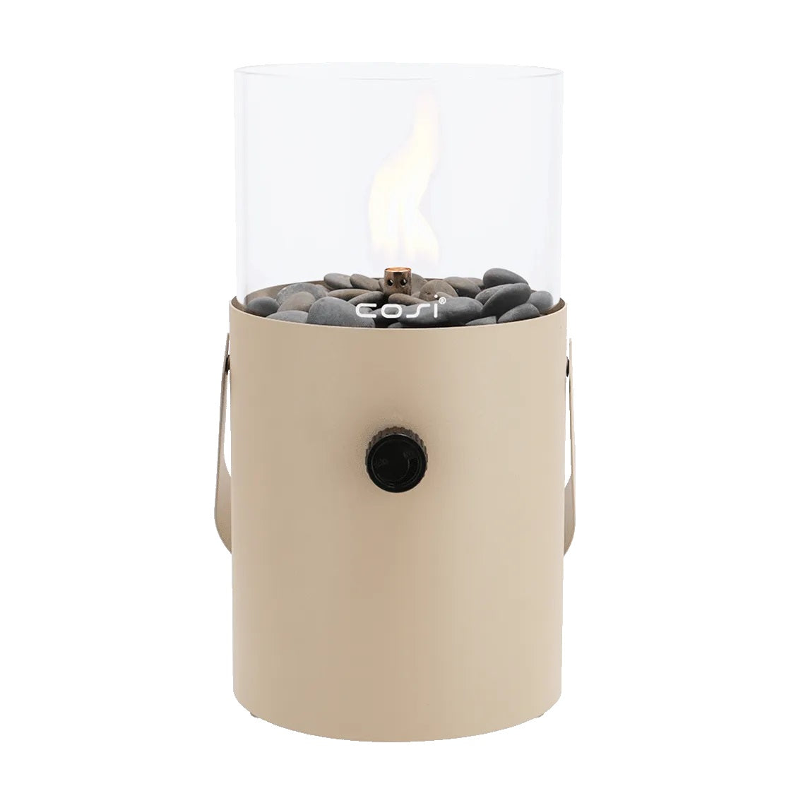 Cosifire Tischfeuer COSISCOOP Original sandy beige| Ø 16x30cm