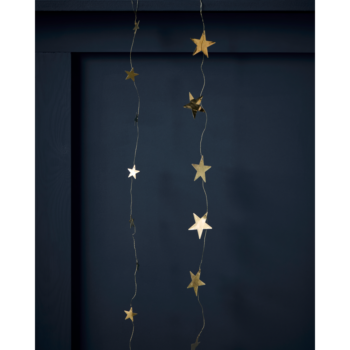 House Doctor Girlande STARS antikgold | 150cm