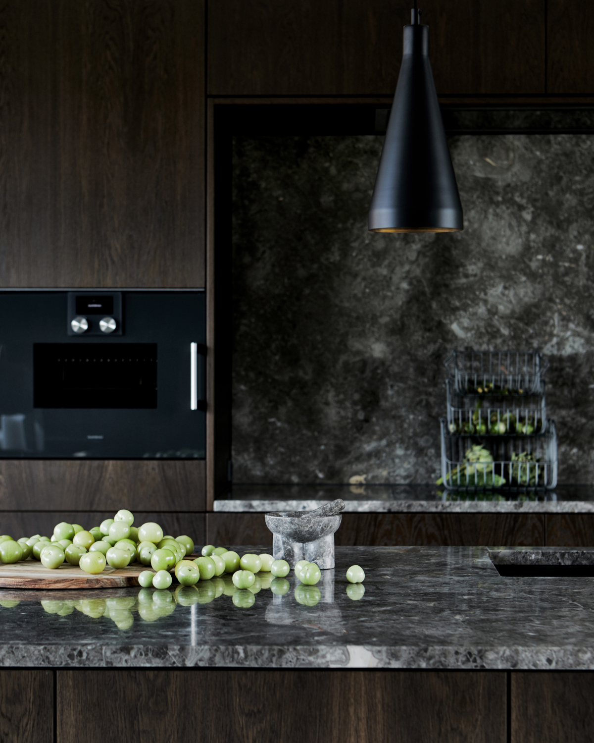 House Doctor Mörser mit Stößel KULTI grau, braun